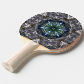 Raquette De Ping Pong Folk Mandala (Devant Angle)