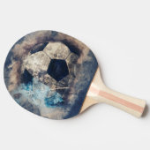 Raquette De Ping Pong Football Abstrait (Côté)