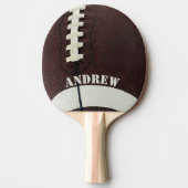 Raquette De Ping Pong Football personnalisé (Devant)