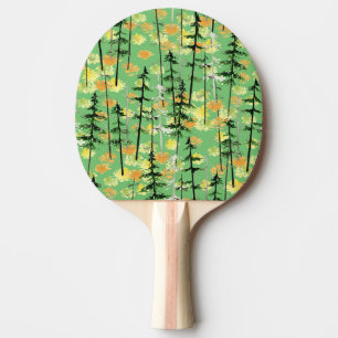 Raquette De Ping Pong Forêt d'automne : Beauté naturelle incomparable