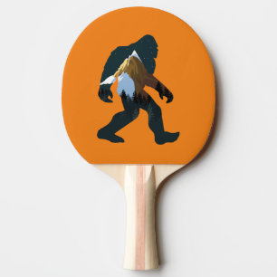 Raquette De Ping Pong Forêt de nuit Bigfoot