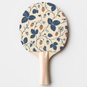 Raquette De Ping Pong Fraisier sauvage Ledger Botaniques Vintage  