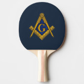 Raquette De Ping Pong Freemason Party BBQ Masonic Freemasony (Devant)