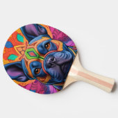 Raquette De Ping Pong Frenchie Fun Birthday Fantasy (Côté)