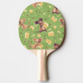 Raquette De Ping Pong Fromage et souris (Dos)