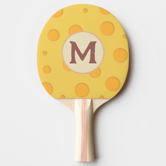 Raquette De Ping Pong Fromage et souris (Devant)