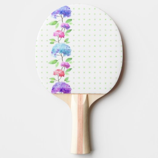 Raquette De Ping Pong Frontière sans couture verticale de motif (Devant)