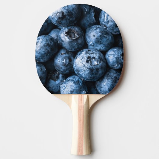 Raquette De Ping Pong Fruit aux bleuets (Devant)