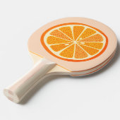 Raquette De Ping Pong Fruit Fun aux agrumes orange (Devant Angle)