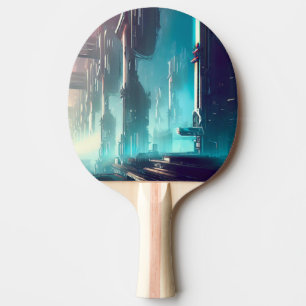 Raquette De Ping Pong FSF Futuristic City (1)