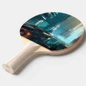 Raquette De Ping Pong FSF Futuristic City (3) (Devant Angle)