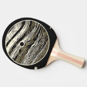 Raquette De Ping Pong FSF Jupiter Woodcut 1 (Côté)