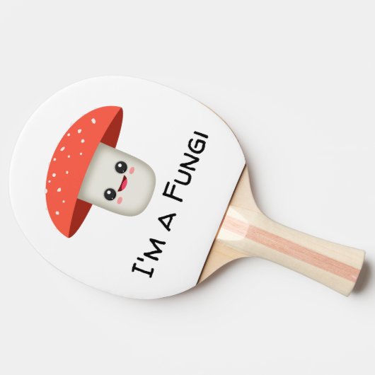 Raquette De Ping Pong Fun Guy Fungi Champignons (Côté)