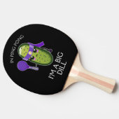 Raquette De Ping Pong Fundy Big Dill Nom de l'équipe Numéro Purple Black (Côté)