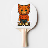 Raquette De Ping Pong Funny Cool Cat Quote Tee (Devant)