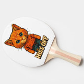 Raquette De Ping Pong Funny Cool  Cat Quote Tee (Côté)