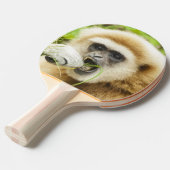 Raquette De Ping Pong Funny Gibbon Animal Photo (Devant Angle)