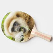 Raquette De Ping Pong Funny Gibbon Animal Photo (Côté)