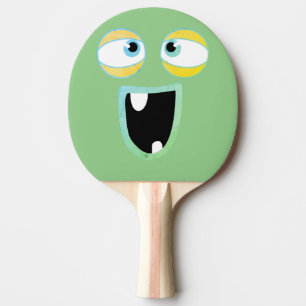 Raquette De Ping Pong Funny Monster