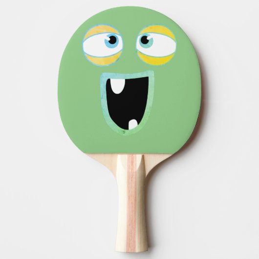 Raquette De Ping Pong Funny Monster (Devant)
