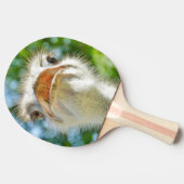 Raquette De Ping Pong Funny Ostrich Animal Photo (Côté)