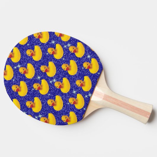 Raquette De Ping Pong Funny Rubber Ducks Yellow Duckie Farm Amoureux des (Côté)