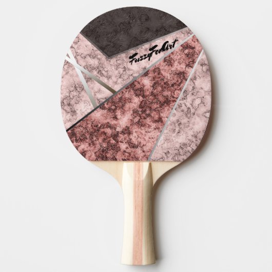 Raquette De Ping Pong FuzzyFoxArt (Devant)