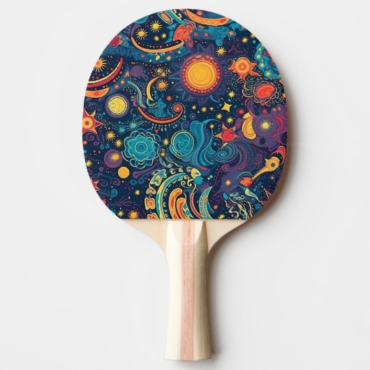 Raquette De Ping Pong Galaxy Art Ping Paddle (Devant)