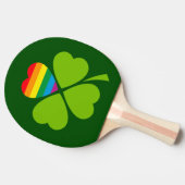 Raquette De Ping Pong Gay Lucky Clover (Côté)