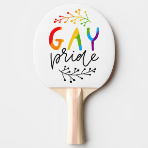 Raquette De Ping Pong Gay pride