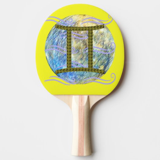 Raquette De Ping Pong Gémeaux (Devant)