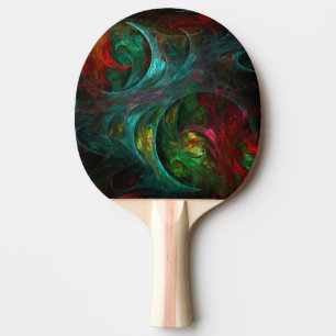 Raquette De Ping Pong Genesis Nova Art Abstrait