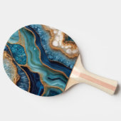 Raquette de ping pong géode (Côté)
