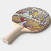 Raquette De Ping Pong Georges Seurat - Le Cirque (Devant Angle)