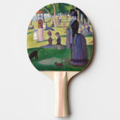Raquette De Ping Pong Georges Seurat - Un dimanche après-midi à l'Île de (Dos)
