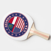 Raquette De Ping Pong Géorgie (Côté)