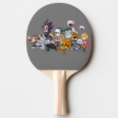 Raquette De Ping Pong Ghoarly Grasp : Halloween Ping Pong Paddle (Dos)