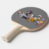 Raquette De Ping Pong Ghoarly Grasp : Halloween Ping Pong Paddle (Devant Angle)