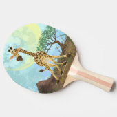 Raquette De Ping Pong Giraffe de la Parade Animale (Côté)