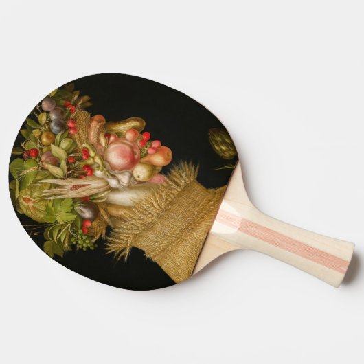 Raquette De Ping Pong Giuseppe Arcimboldo - Été (Côté)