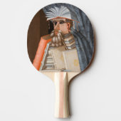 Raquette De Ping Pong Giuseppe Arcimboldo - Le Bibliothécaire (Dos)