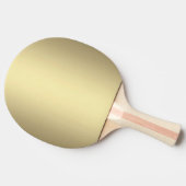 Raquette De Ping Pong Glissement or (Côté)