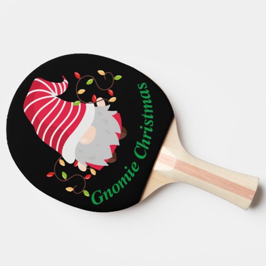 Raquette De Ping Pong Gnomie Ping Pong Paddle Noël (Côté)