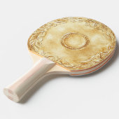 Raquette De Ping Pong Gold Coin Monkey Purple Rope (Devant Angle)
