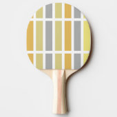 Raquette De Ping Pong Gold Silver Bronze Metal Hues (Dos)