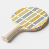 Raquette De Ping Pong Gold Silver Bronze Metal Hues (Devant Angle)