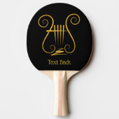 Raquette De Ping Pong Golden lyre (Dos)