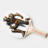 Raquette De Ping Pong Golden metal et Sting Man (Côté)