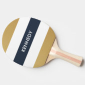 Raquette De Ping Pong Golden Stripes (Côté)