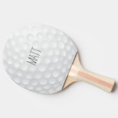 Raquette De Ping Pong Golf Lodge personnalisé (Côté)
